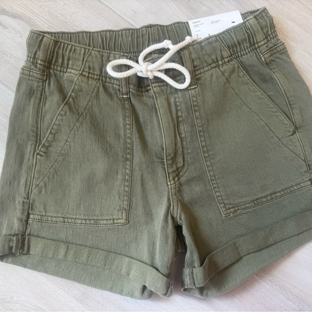 New Olive Green American Eagle Tomgirl Women's Shorts